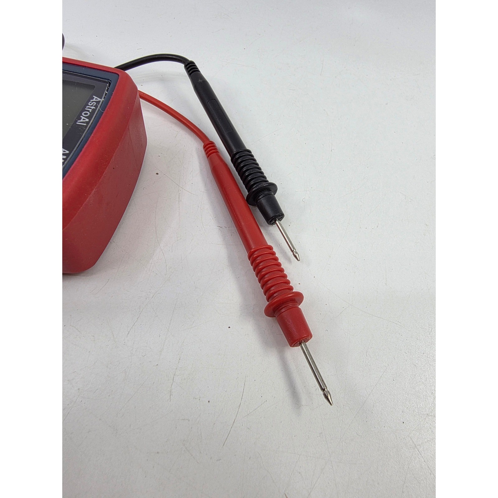 AstroAI AM33D Digital Multimeter Red Handheld Volt Meter AC/DC Voltage Tester