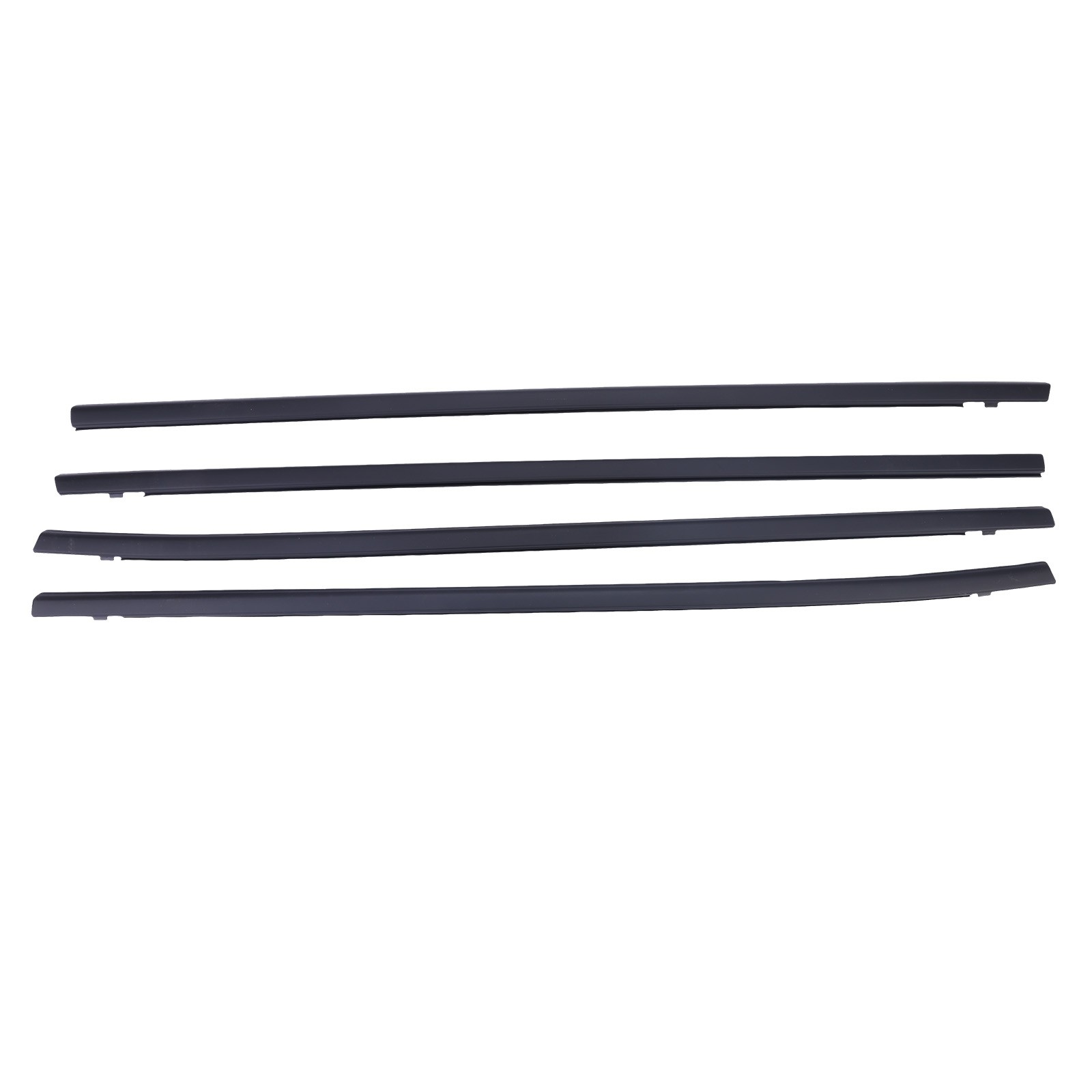4Pcs For 2016-2021 Honda Civic Sedan Window Weatherstrip Moulding Seal Belt New