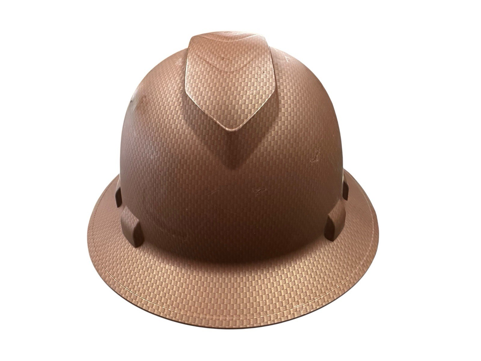 MSA Pyramex Full Brim Copper Ridgeline Protective Safety Hard Hat #100