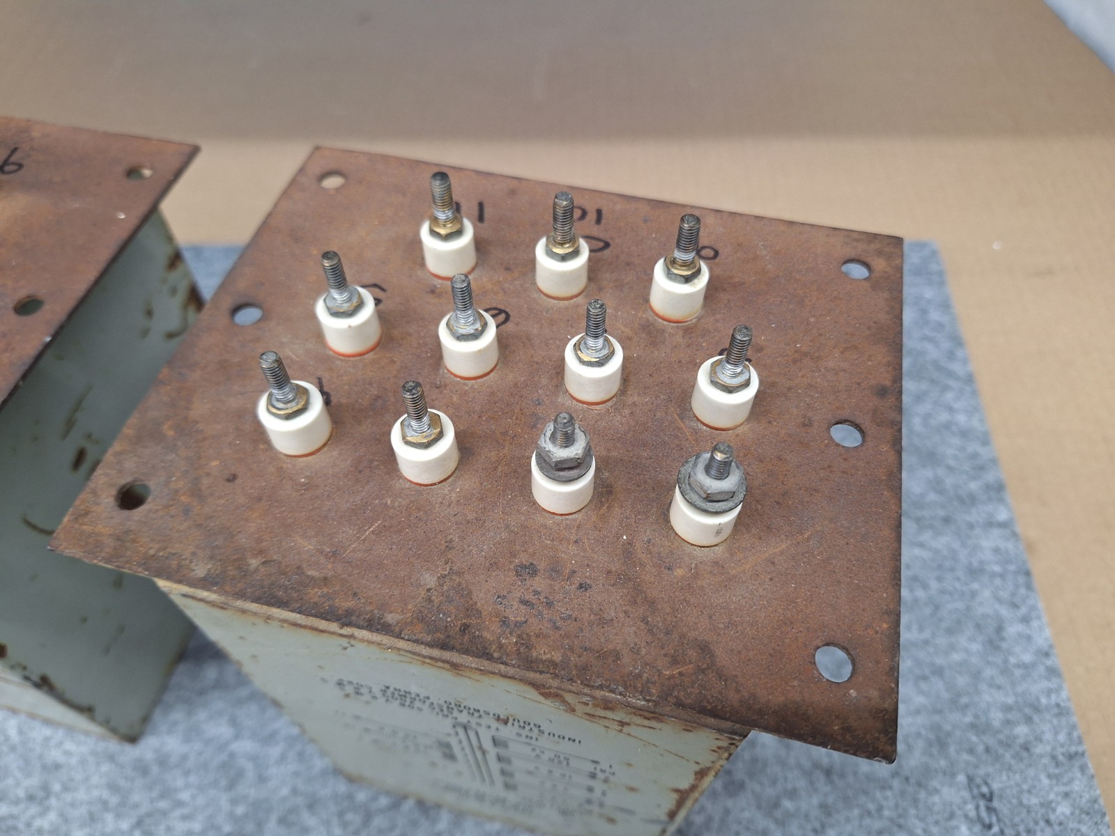Large filament transformer 12.8 VCT 20A w buck boost windings