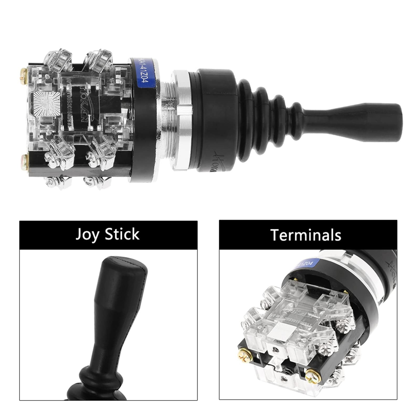 12v Joystick Switch Momentary Joystick 4 Position 4NO Spring Return Momentary…