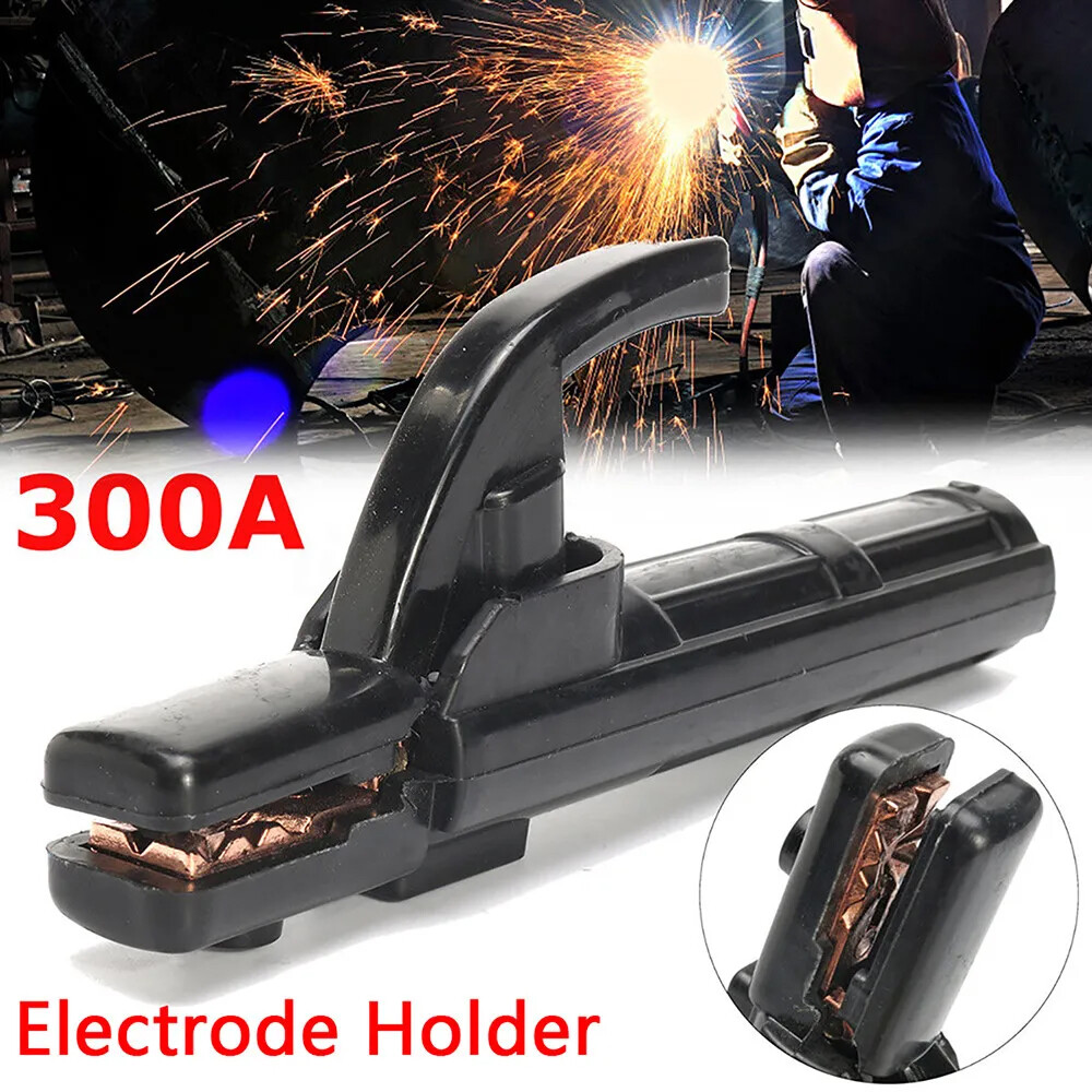 Welding Electrode Holder,300A Heavy Duty Stick Welding Stinger Electrode Clamp
