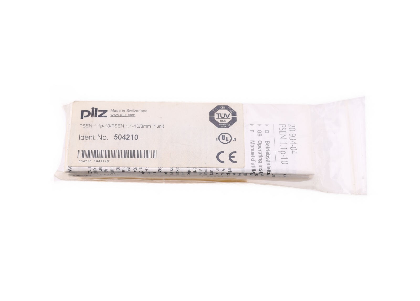 PILZ 514110 504210 PSEN 1.1P-10 ! NEW !