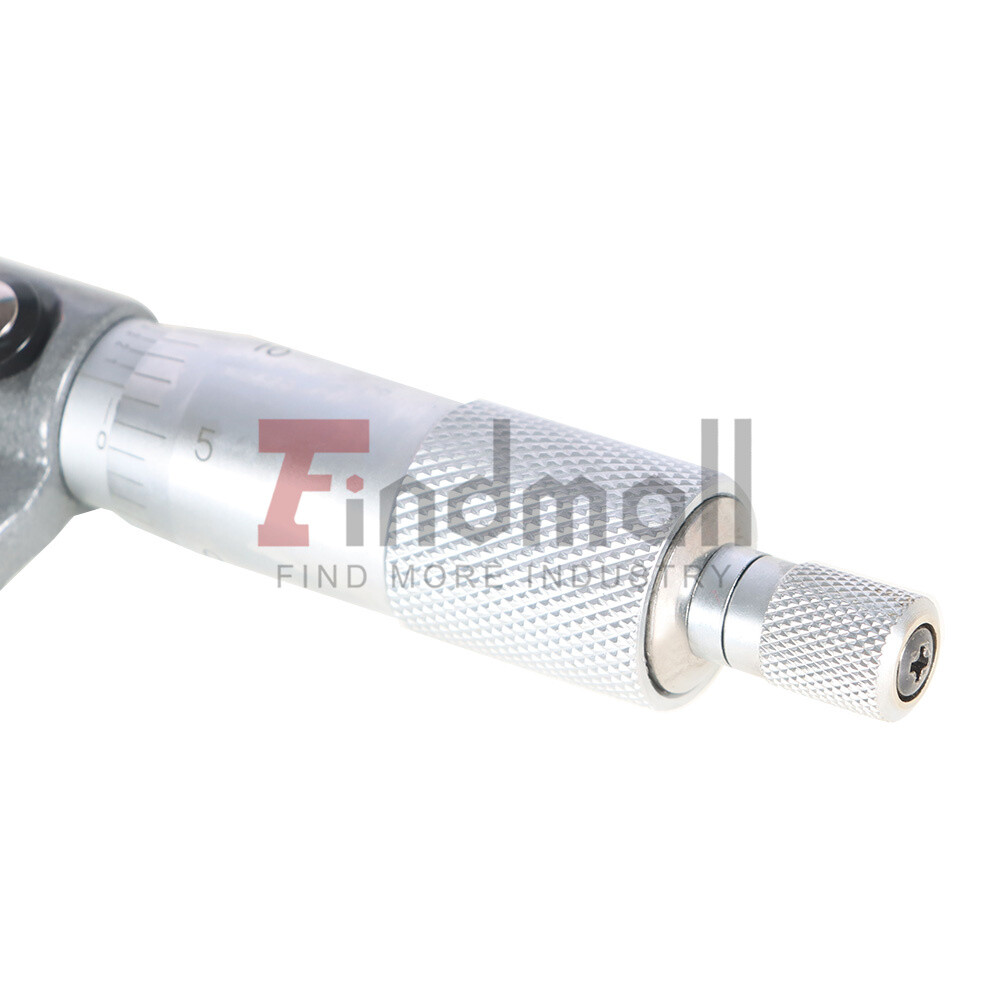 2-3″ Precision outside micrometer 0.0001″ carbide tipped, standard New