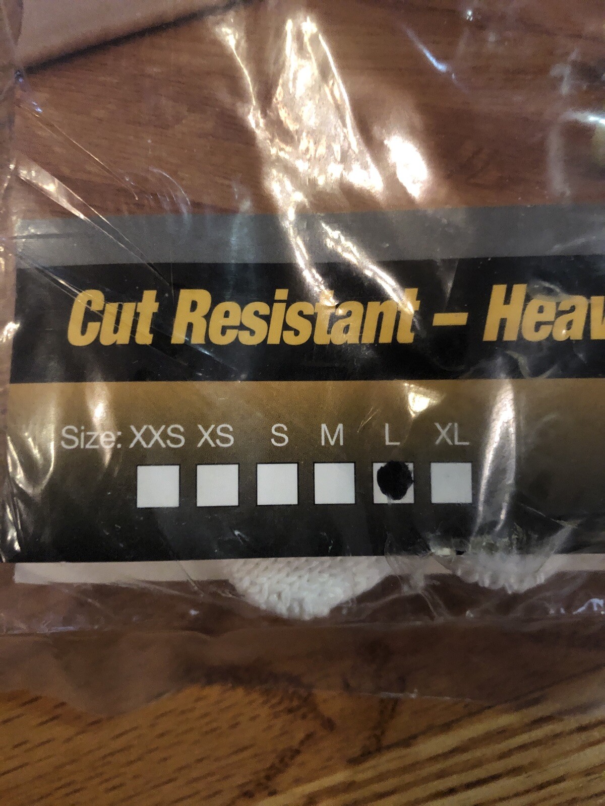 Whizard® BacFighter™ 3 White Antimicrobial Cut-Resistant Glove Large