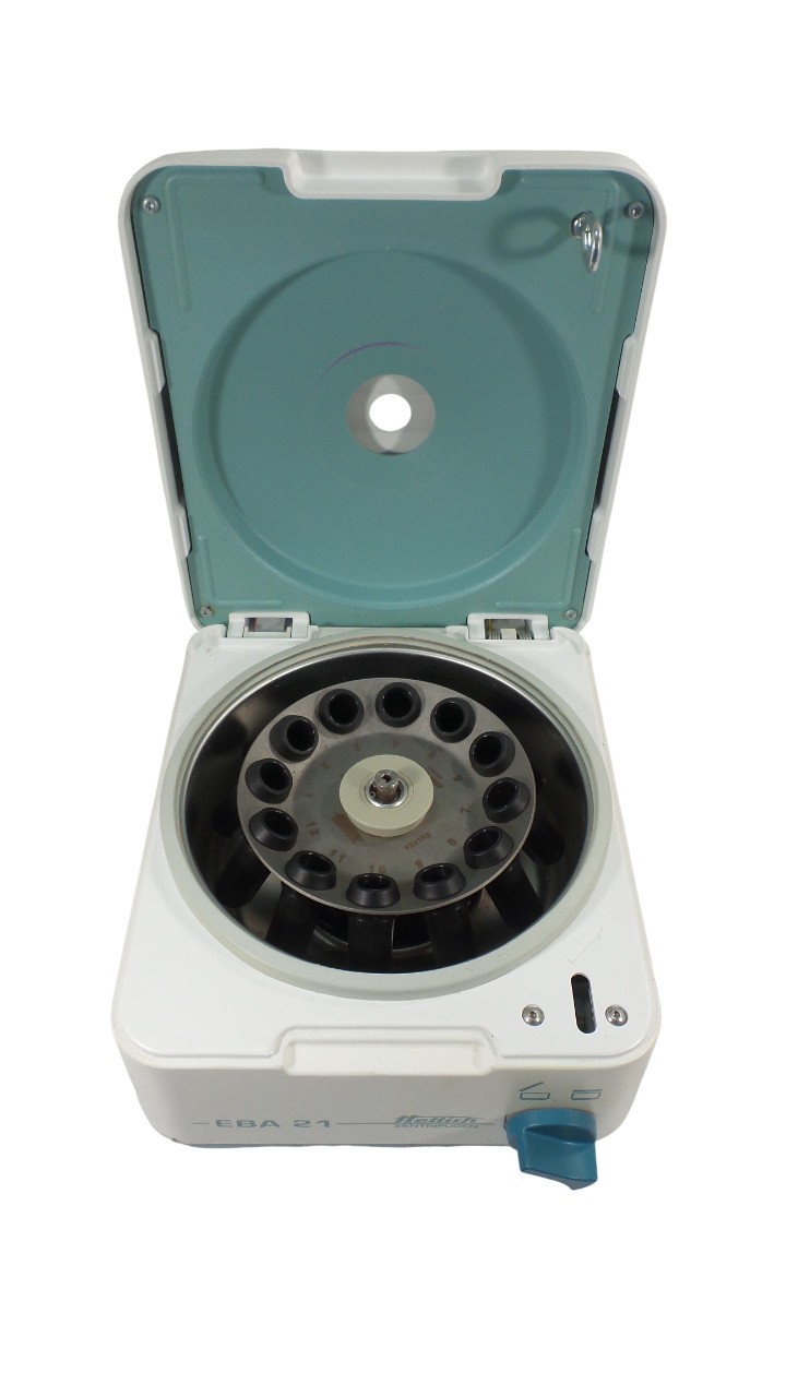 Hettich Zentrifugen Model EBA 21 Centrifuge With Rotor 12x15g