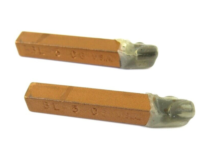 2pcs ACT BL-5 LH C6 Carbide Brazed Lathe Tool Bits 5/16″ x 5/16″ Shank
