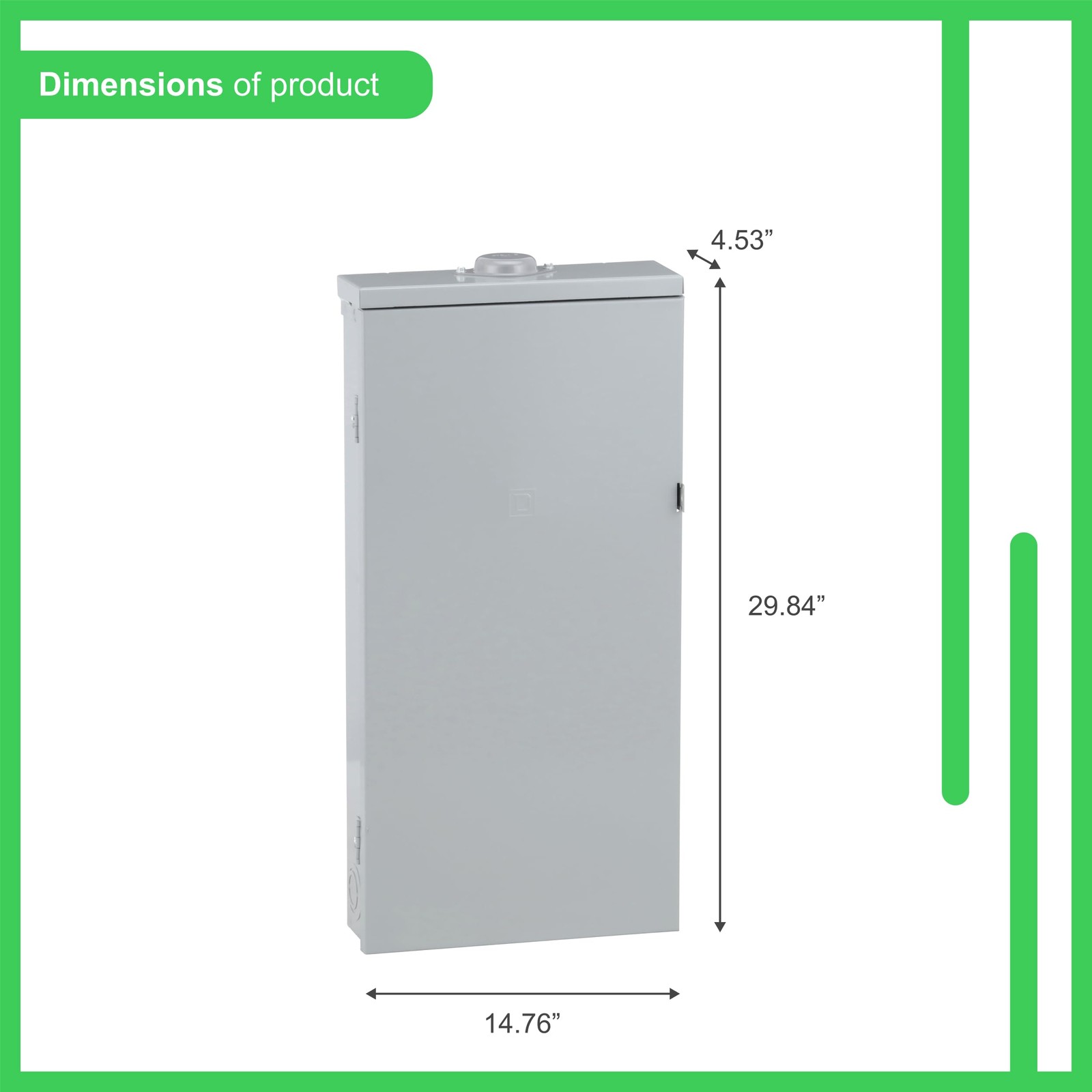 Square D by Schneider Electric HOM816M200PFTRB Convertible Mains (Breaker) Load