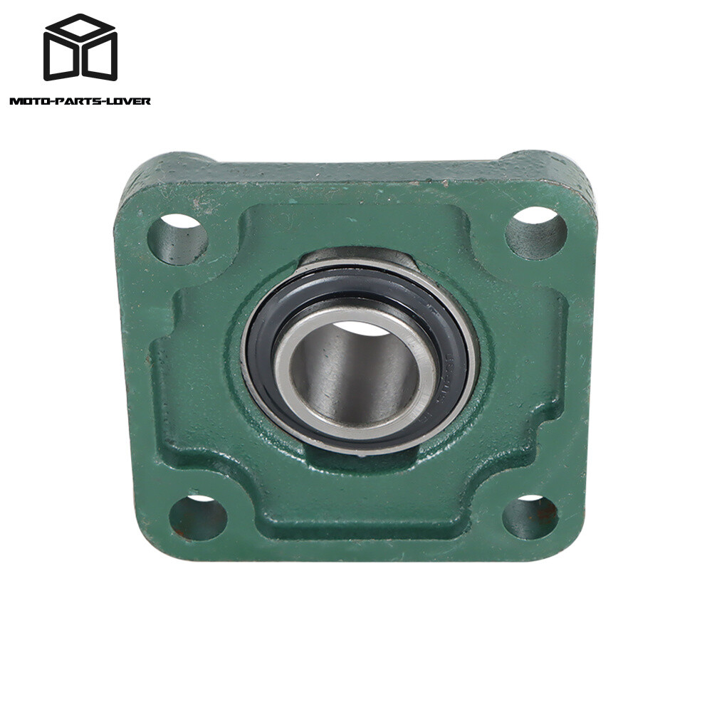 10 pcs UCF205-16 Pillow Block Flange Bearing 1″ Bore 4 Bolt Solid Base