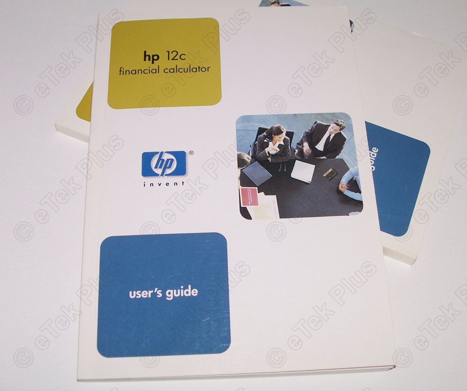 1x Manual Guide for HP12C (HP 12C) Financial Calculator + Soft BLACK Pouch – USA