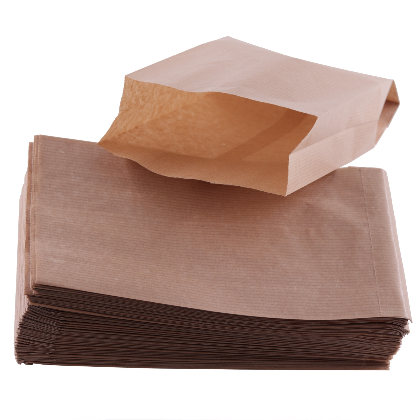 Papiertüten Braun, Geschenktüten Papier, Kleine Tüten für Süßigkeiten, Brottüten