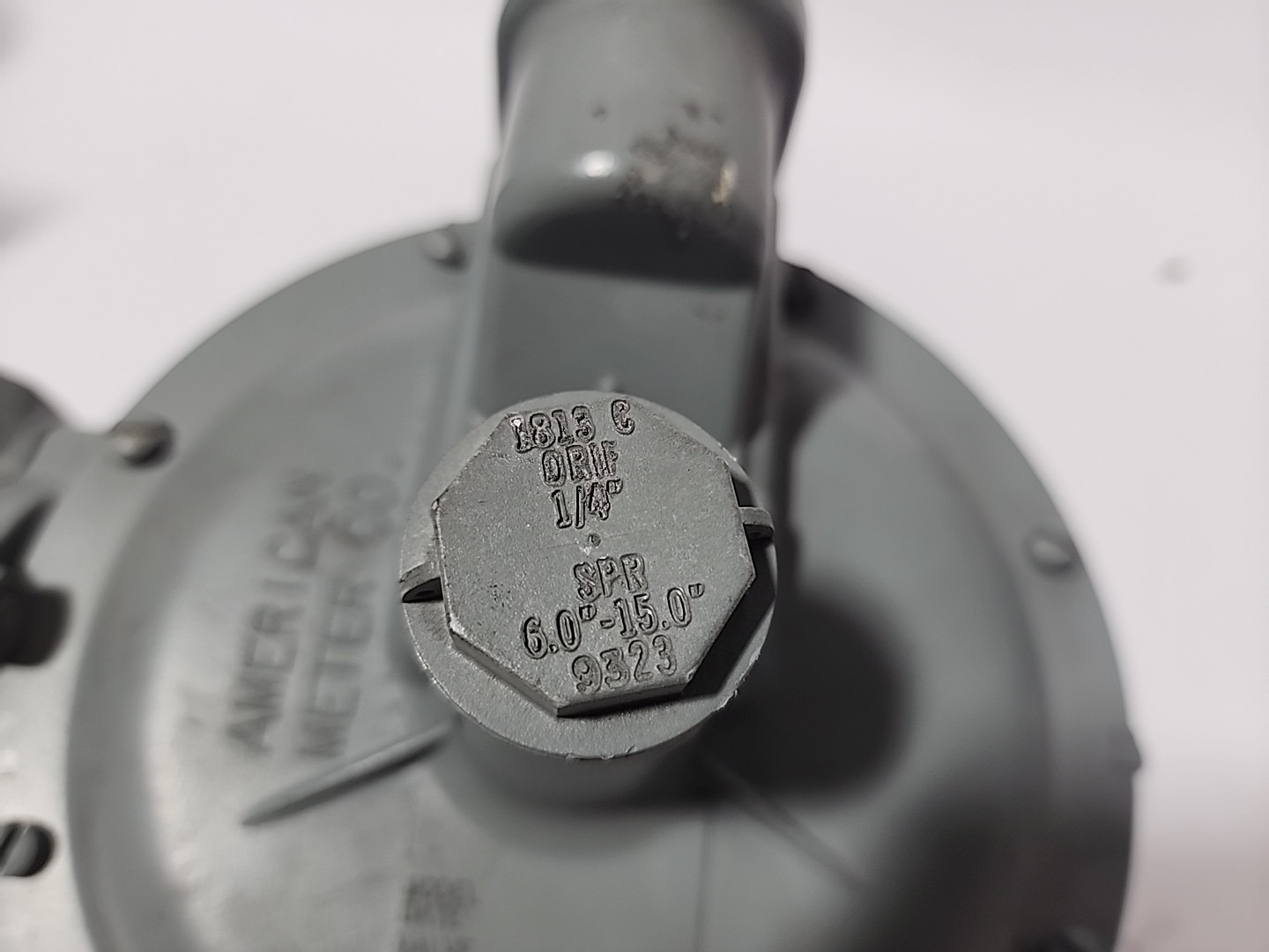 American Meter Co 1813C Gas Pressure Regulator
