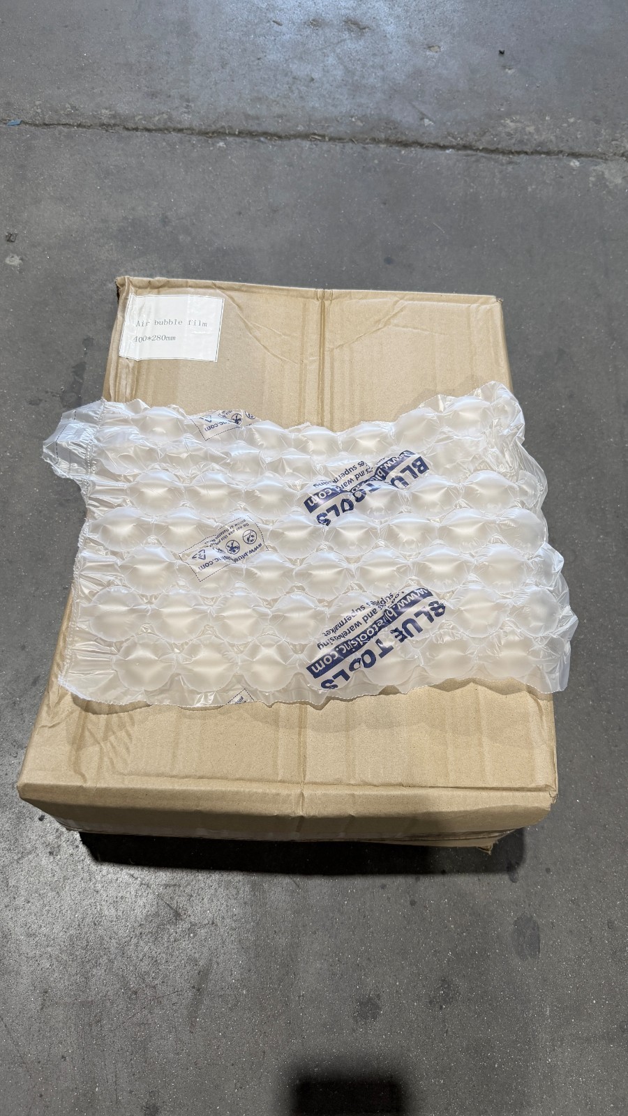 984ft x 16″ Air Cushion Machine Film Small Bubble Pillow Packaging Padding Roll
