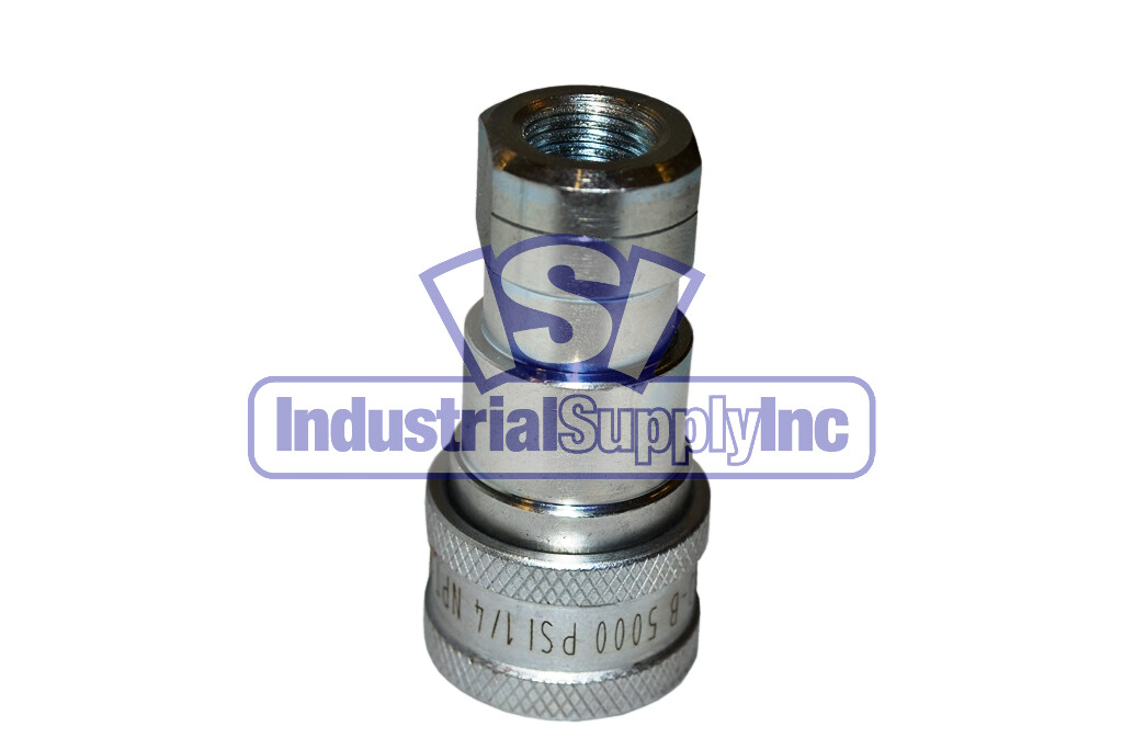 Quick Coupler | ISO 7241-1 B | 1/4″ NPT Pipe Threads | Complete Set