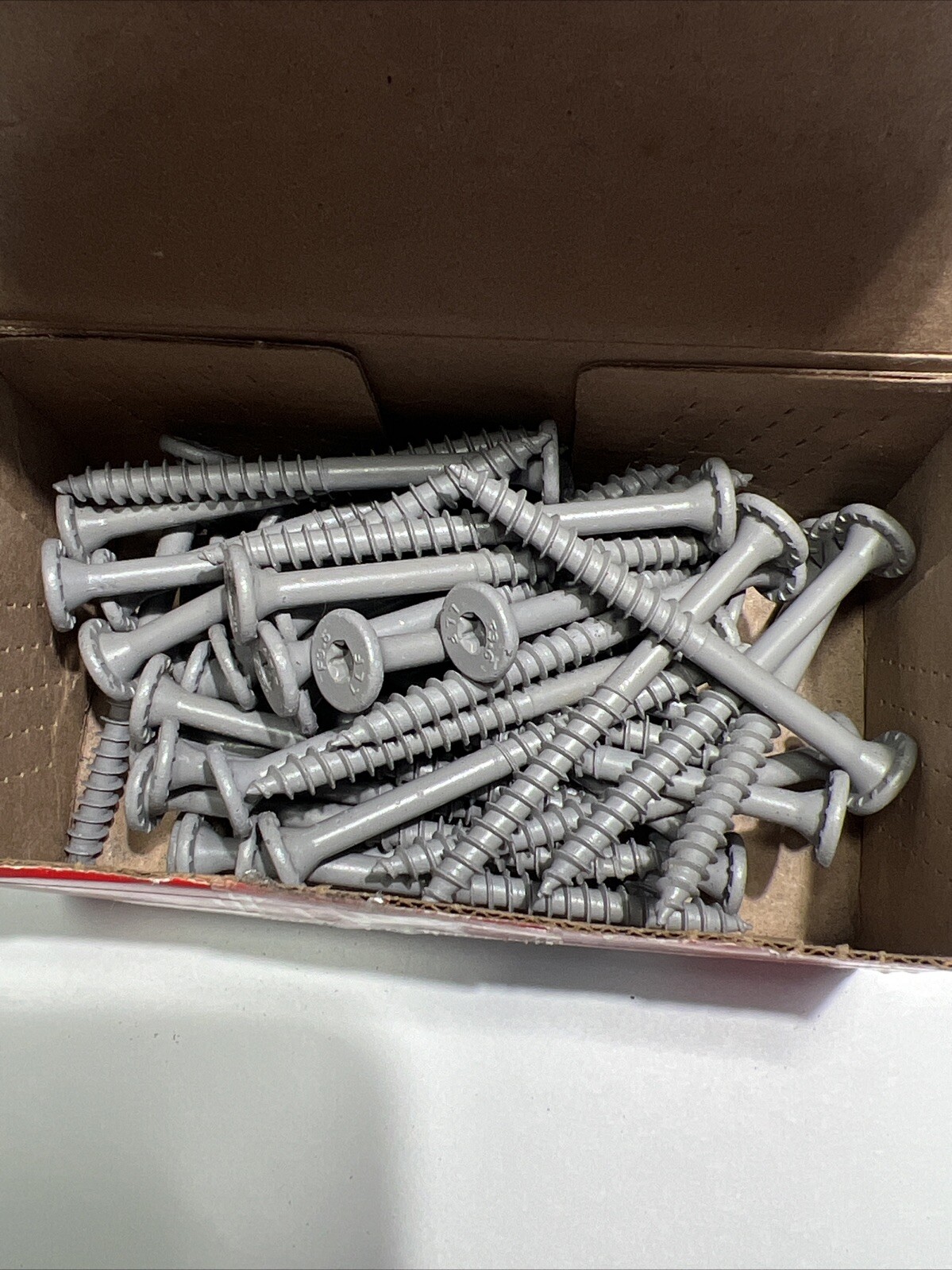 Star Flat Head Epoxy Wood Screws 12 x 3-5/8″ FMLLF358-50 No Drill Bit
