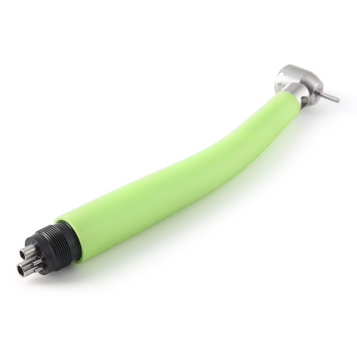 4Hole Dental Fiber Optic LED High Sspeed Handpiece Turbine 3Spray Blue Green
