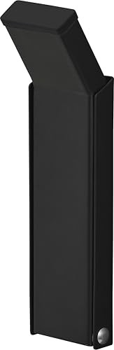 Yamazaki Magnetic Folding Door Stopper Black Approx. W4.5 x D7 x H28cm (When in