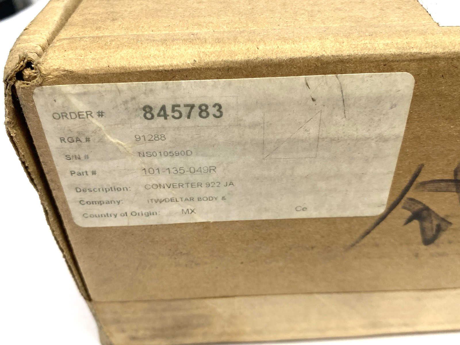 Branson 101-135-049R Ultrasonic 20kHz Converter/Transducer 922JA