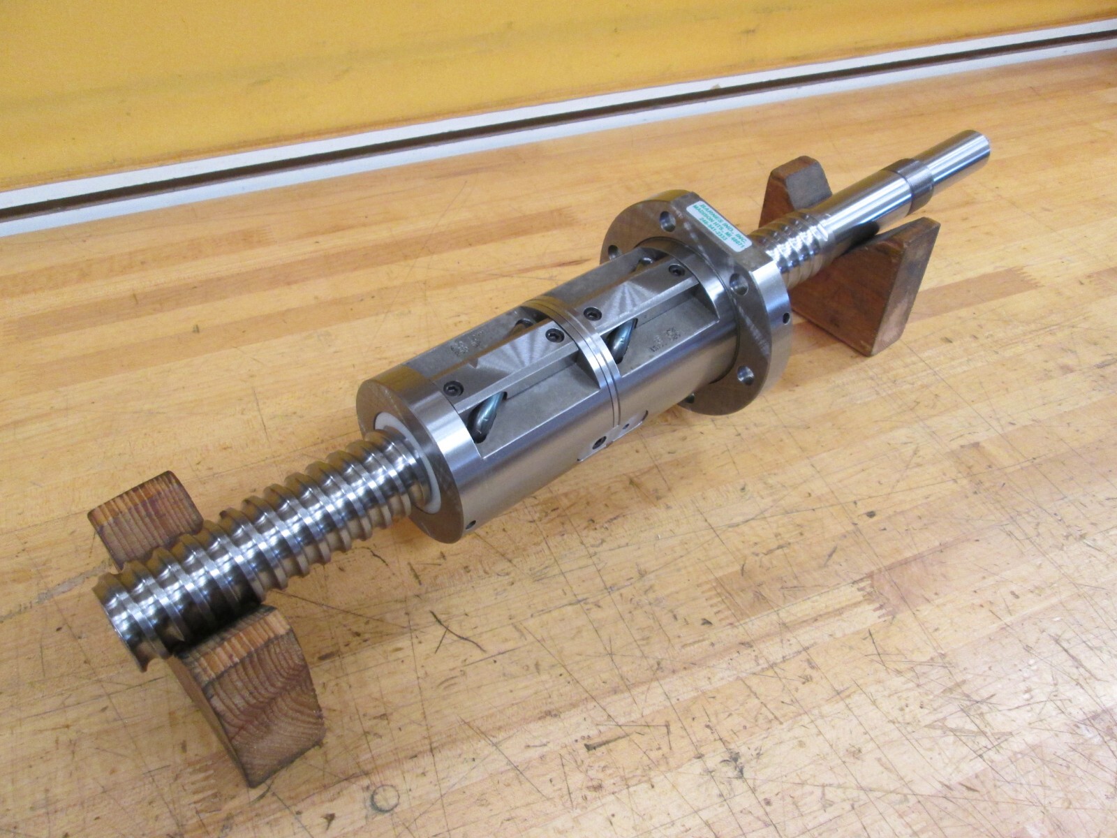 BARNES PRECISION GROUND BALLSCREW 10mm LEAD 40mm THREAD DIAM. P/N: 0028H36103