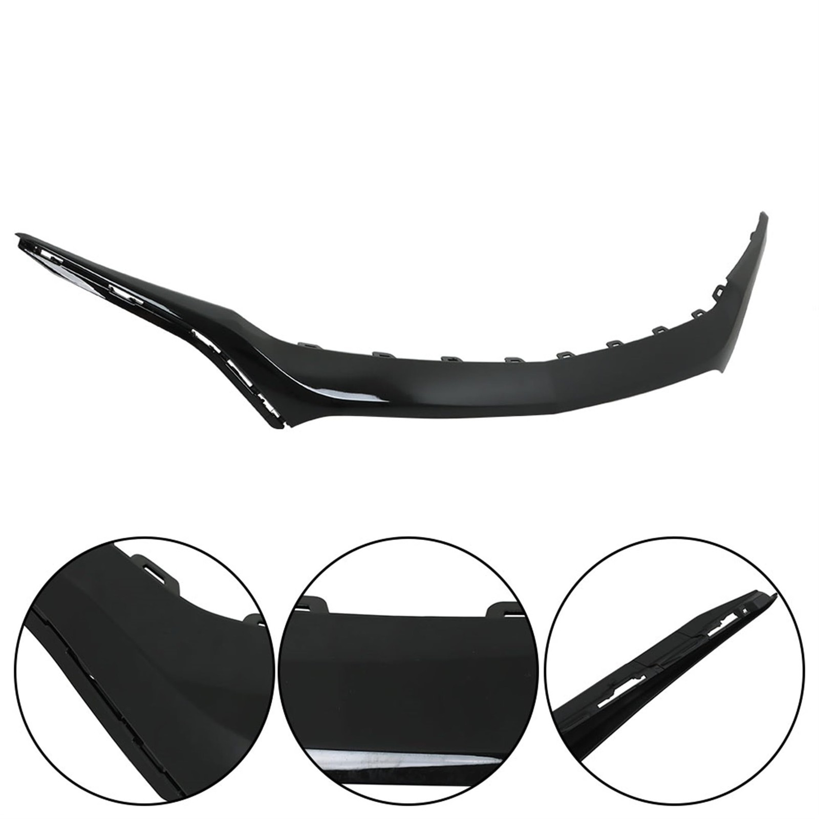 Front Upper Grille Bar Insert Black Replacement for Trailblazer 2021 2022 2023