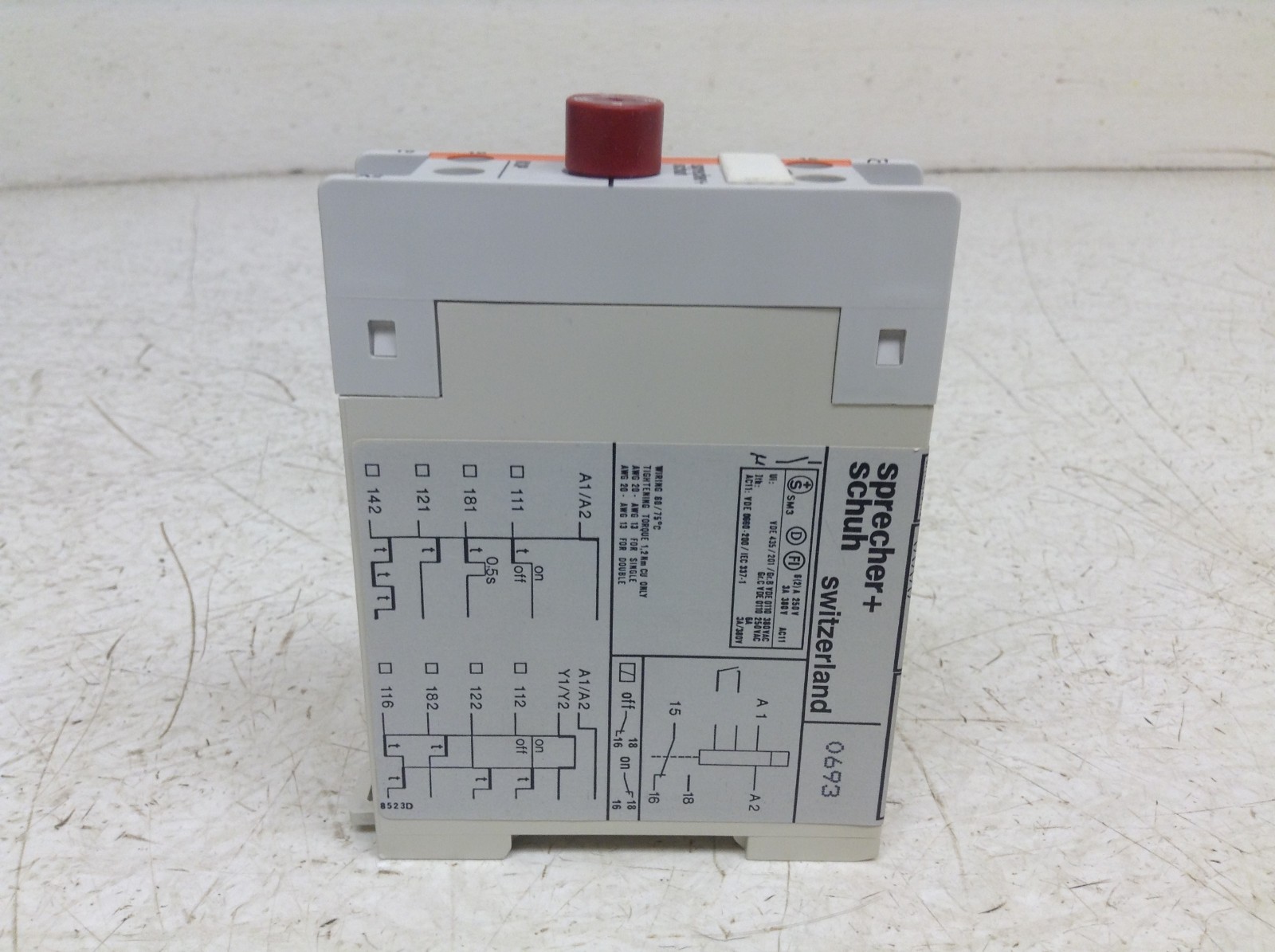 Sprecher + Schuh K0P142-D-30MIN-24 1.5-30 Min. Timer Relay 24 V AC/DC KOP142 New