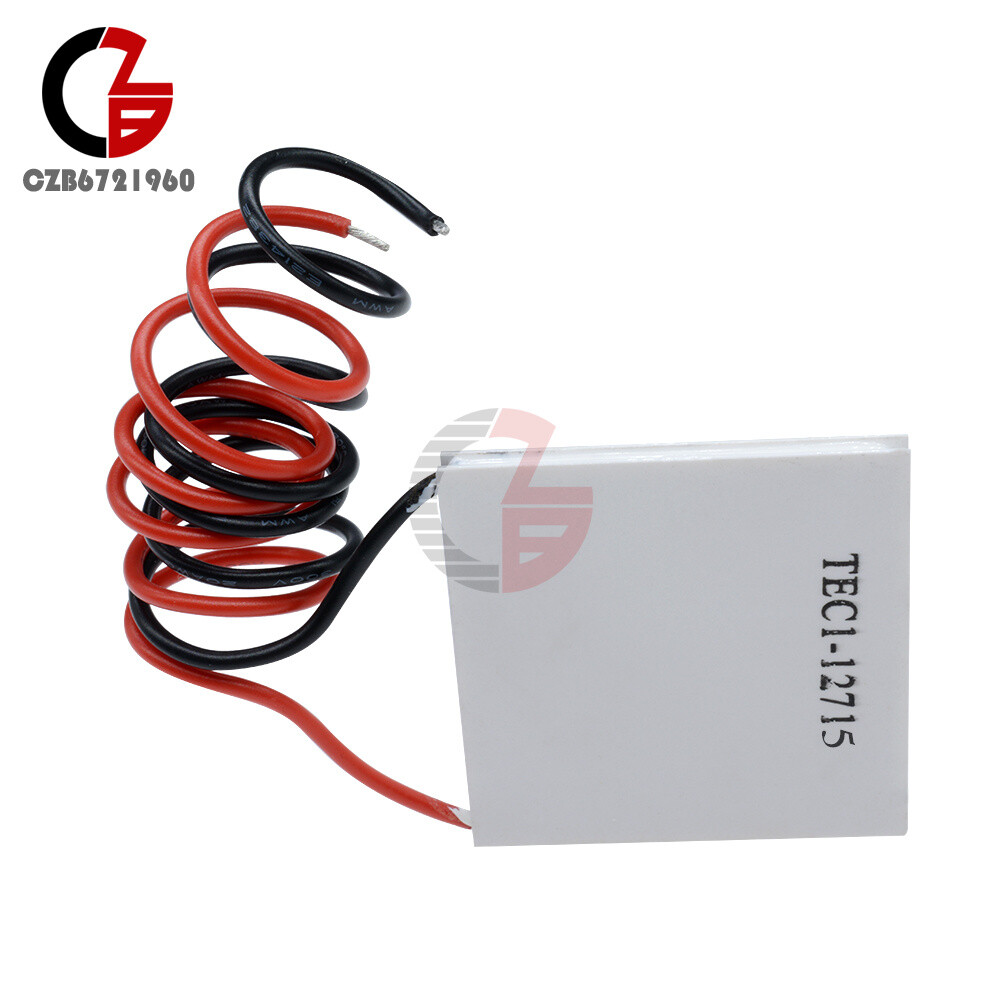 TEC1 12703~12715 Heatsink Thermoelectric Cooler Cooling Peltier Plate 40x40mm