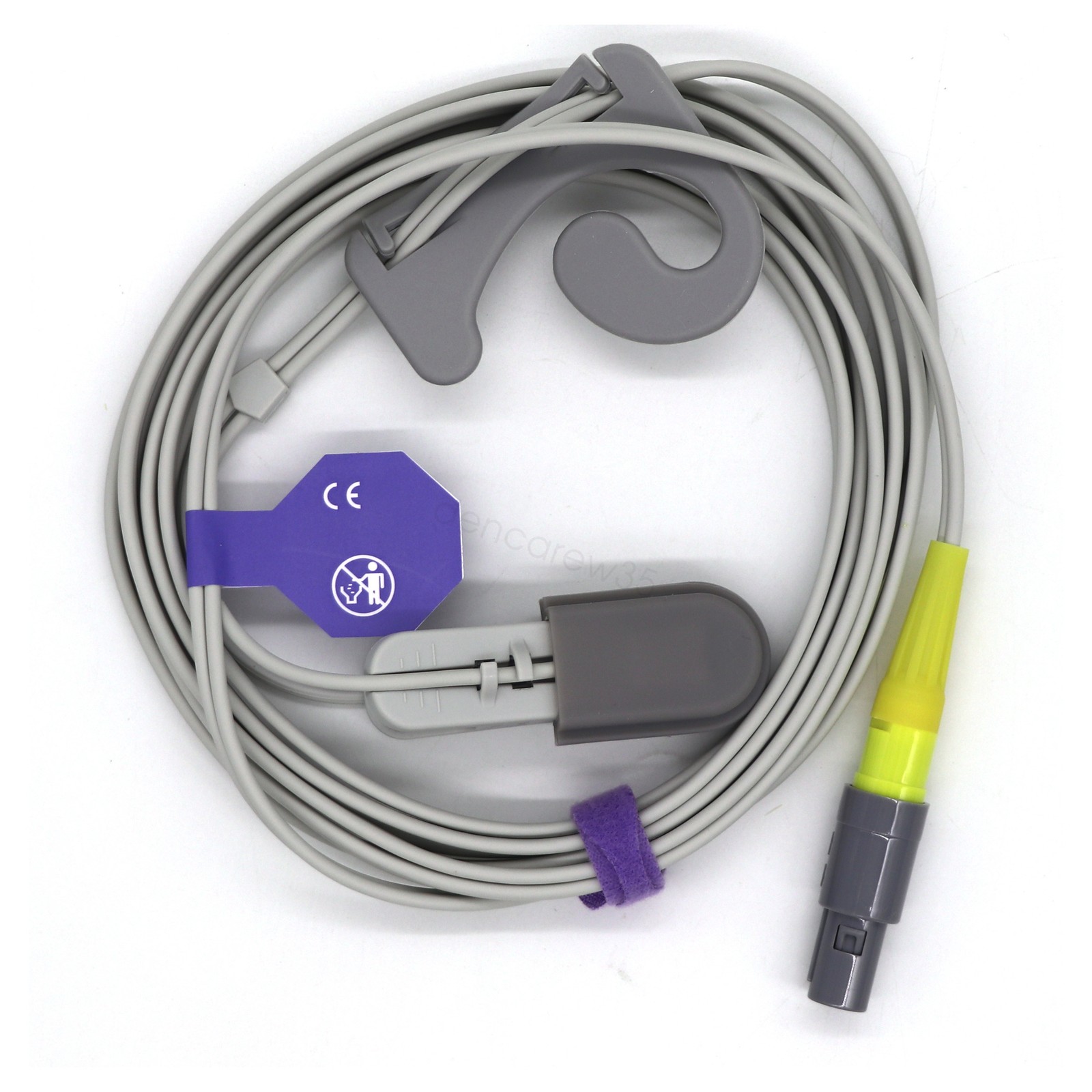 Adult/Vet Ear Clip SpO2 Probe Sensor For CONTEC CMS7000/8000 Pulse Oximeters.US