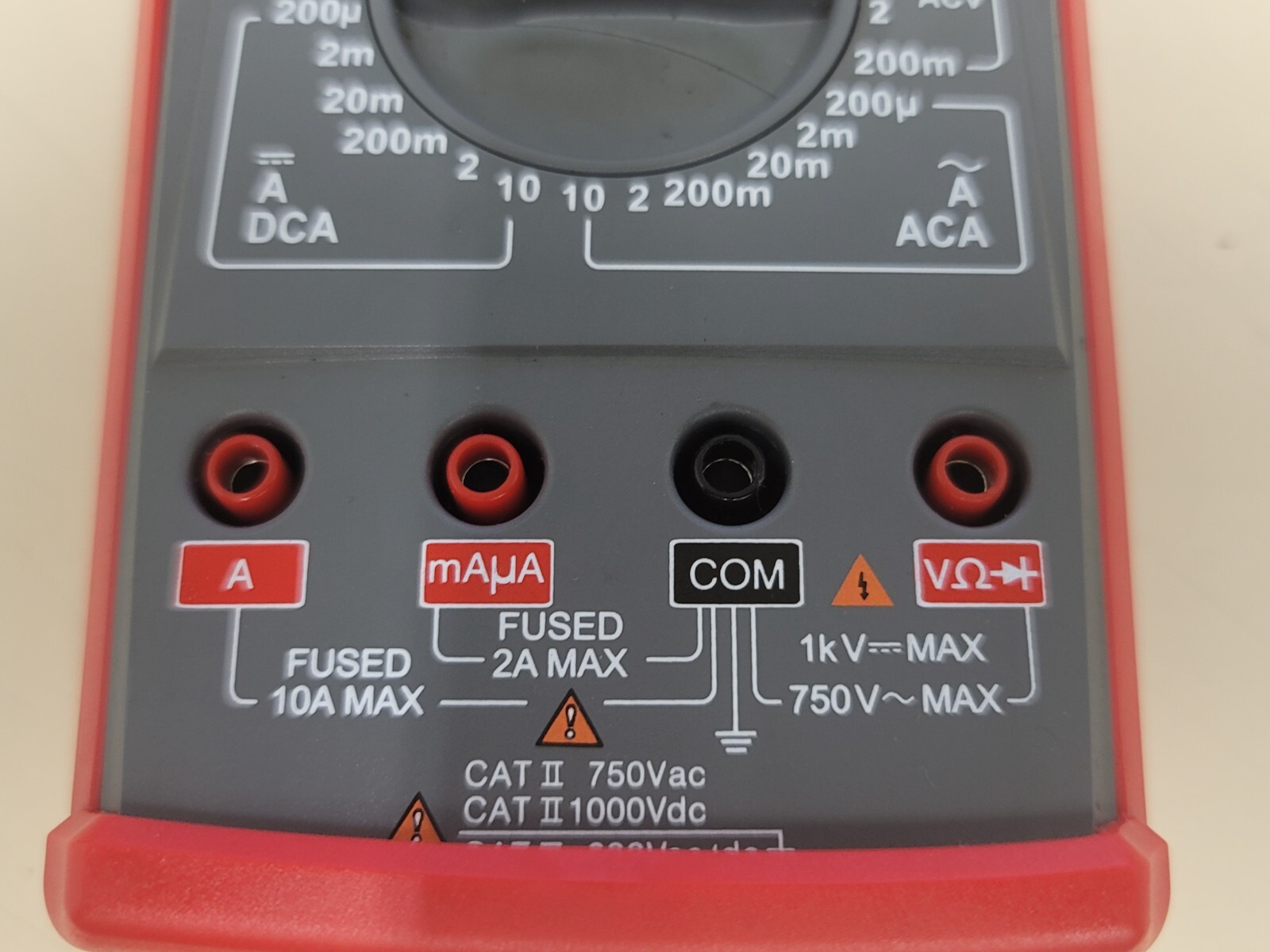 Snap-On EEDM503D Manual Ranging Digital Multimeter parts or repair T5