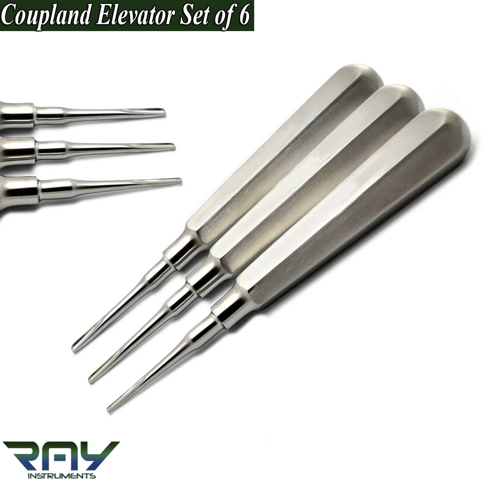 Dental Coupland Elevator Tooth Loosening Root Extraction Oral Surgery Instrument