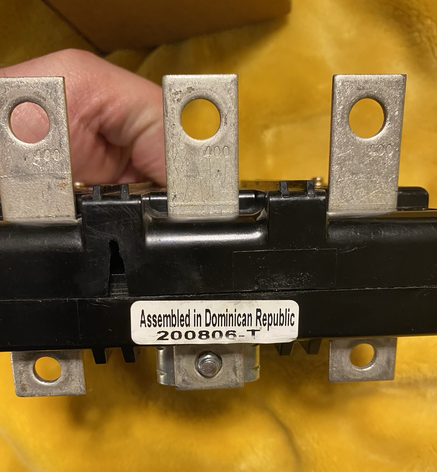 EATON KT3250T 3POLE 250A THERMAL MAGNETIC TRIP UNIT