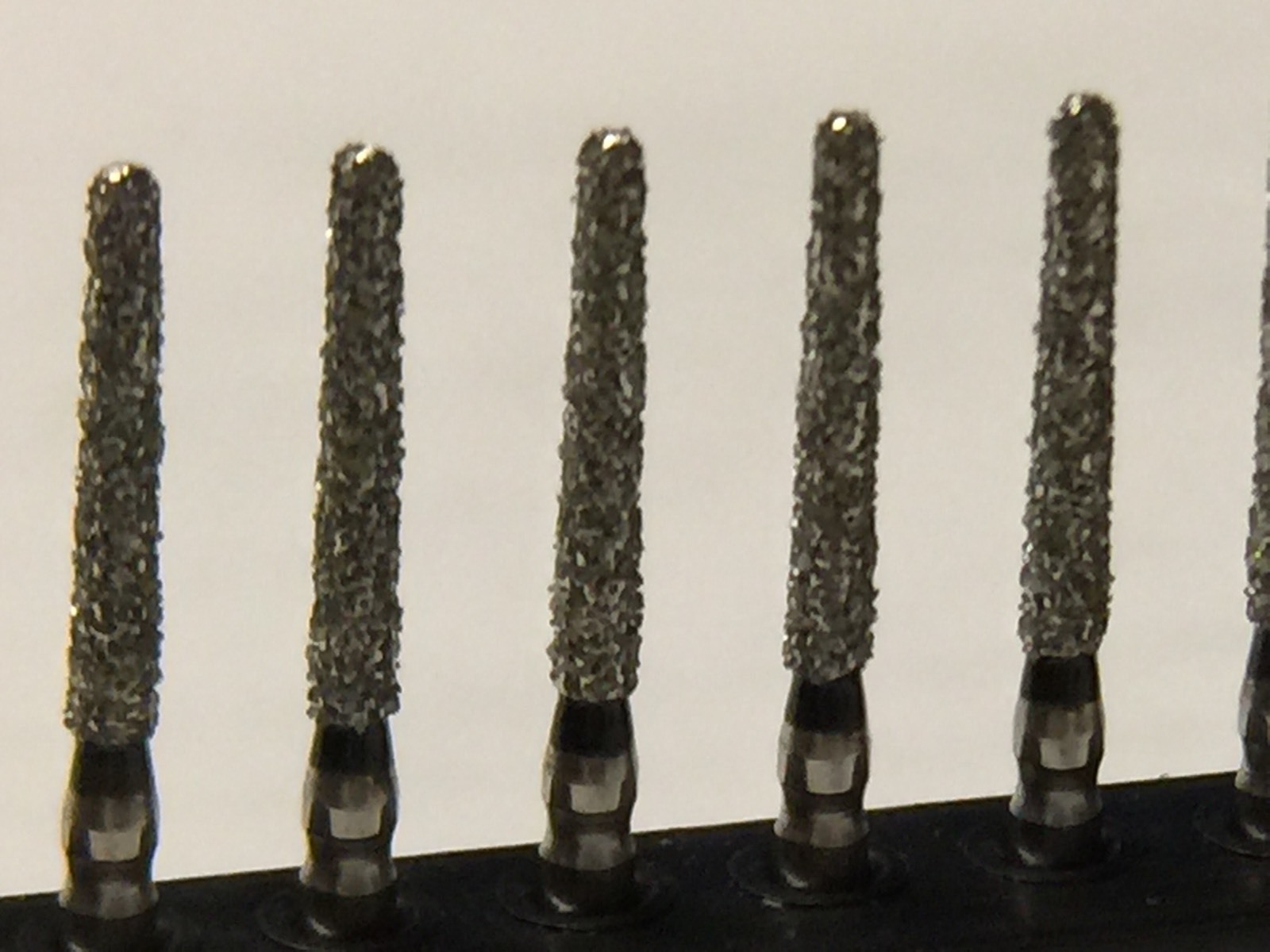 Diamond Burs 50×199-856-015sXC extra course 1.6 mm Diameter 10mm Cutting Length.