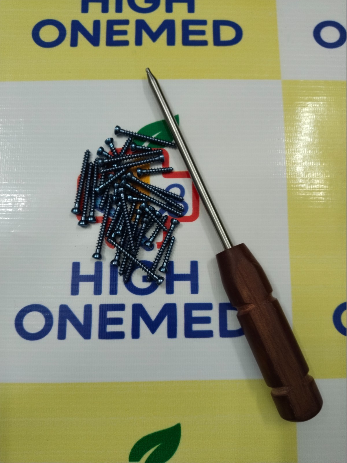 3.5MM Cortical Screws 12MM To 60MM Titanium 221 Pieces Set High Quality