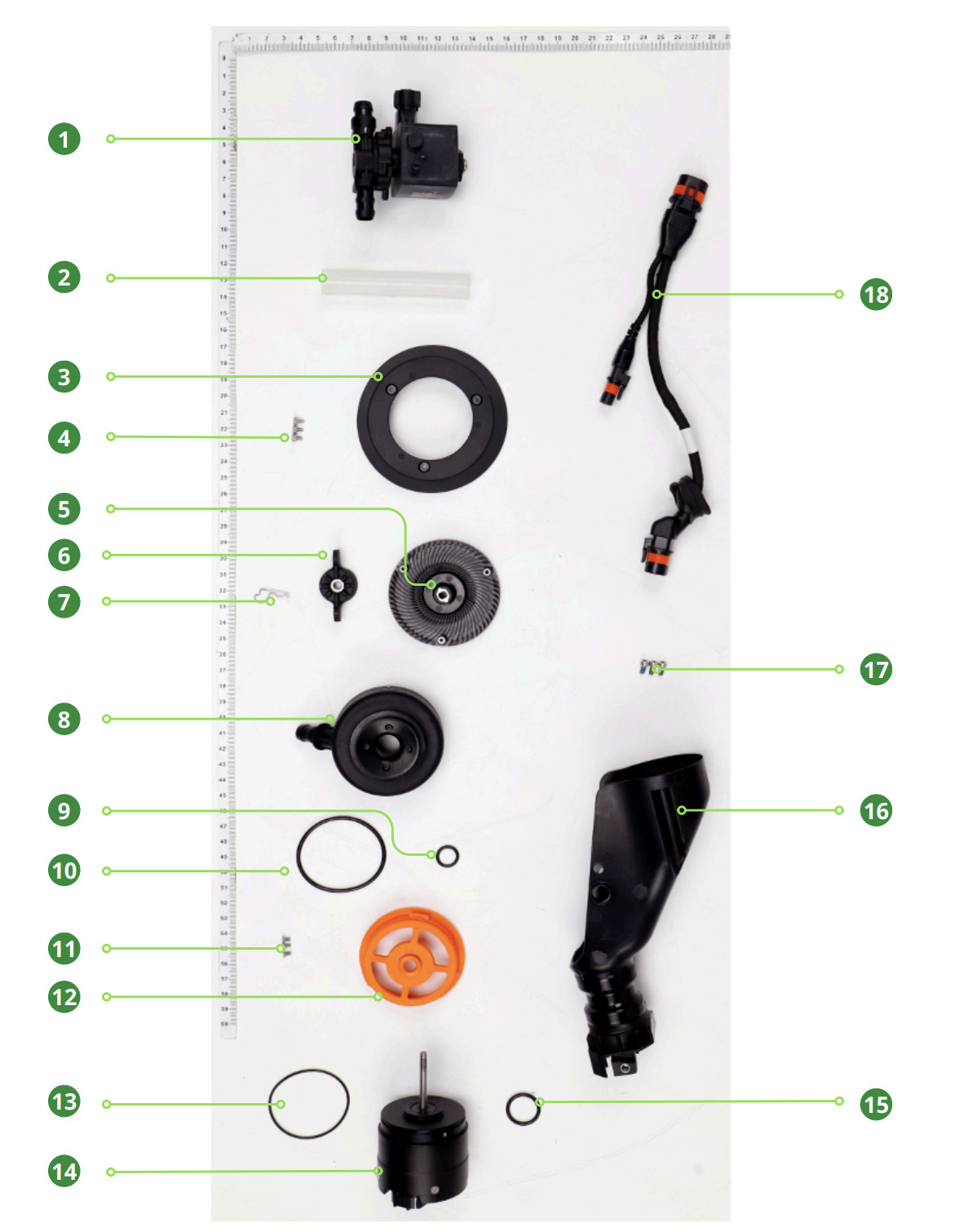 NEW Centrifugal Nozzle Lance Assembly for DJI/ Talos T60X : Complete with motor