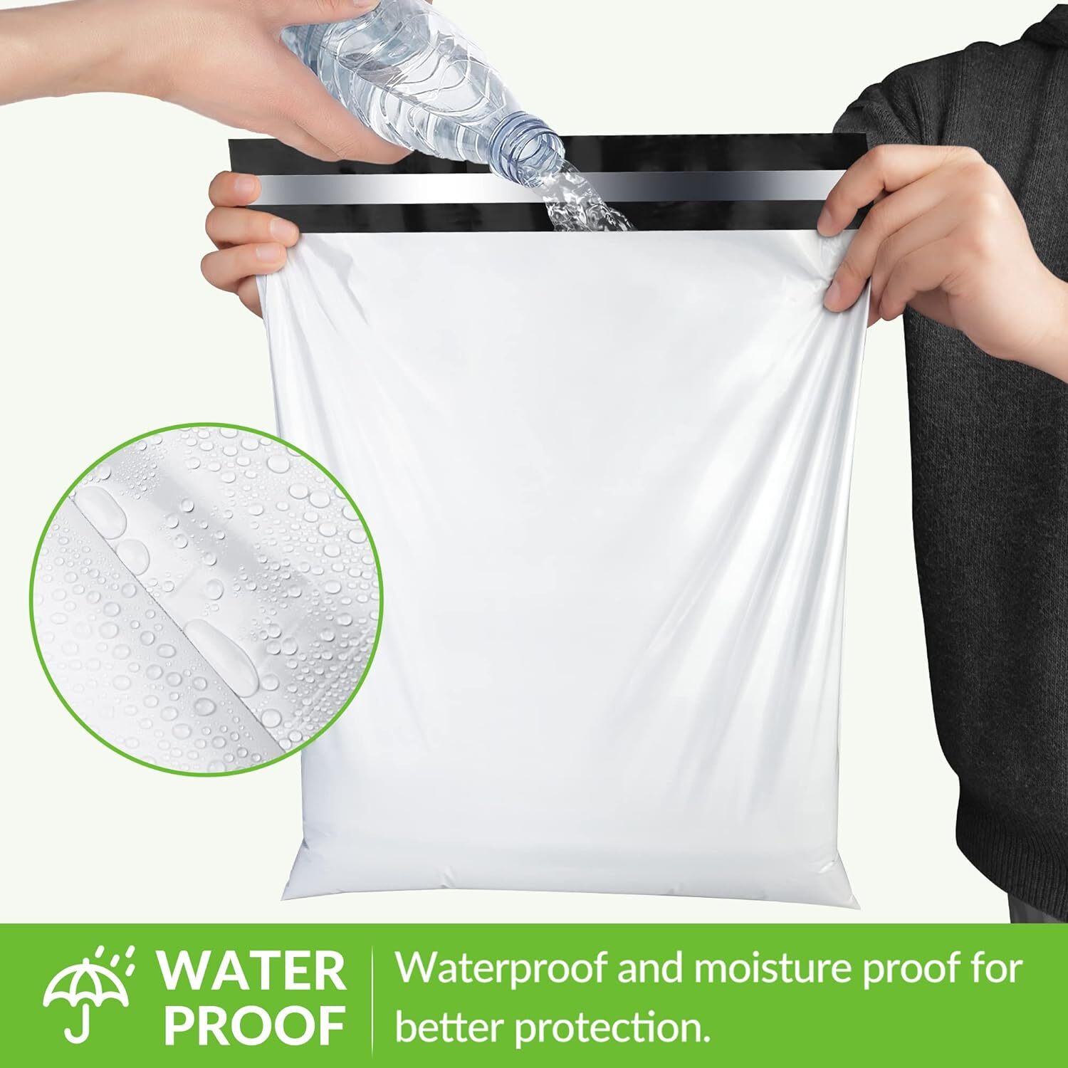 Ultra Heavy Duty 5MIL Poly Mailers Shipping Mailing Poly Bags 12in X 15.5in