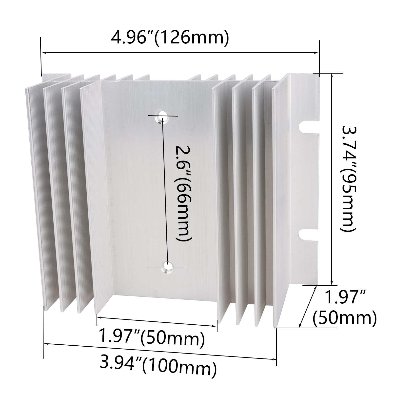 100A Bridge Rectifier Module, AC to DC Full Wave Diode, 1600V, Single-Phase, Hea