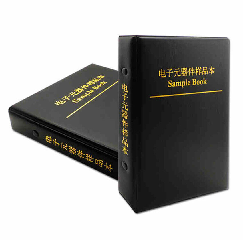 SMD Resistors Capacitors Inductor Zener Diode Transistor Triode Sample Book Kit