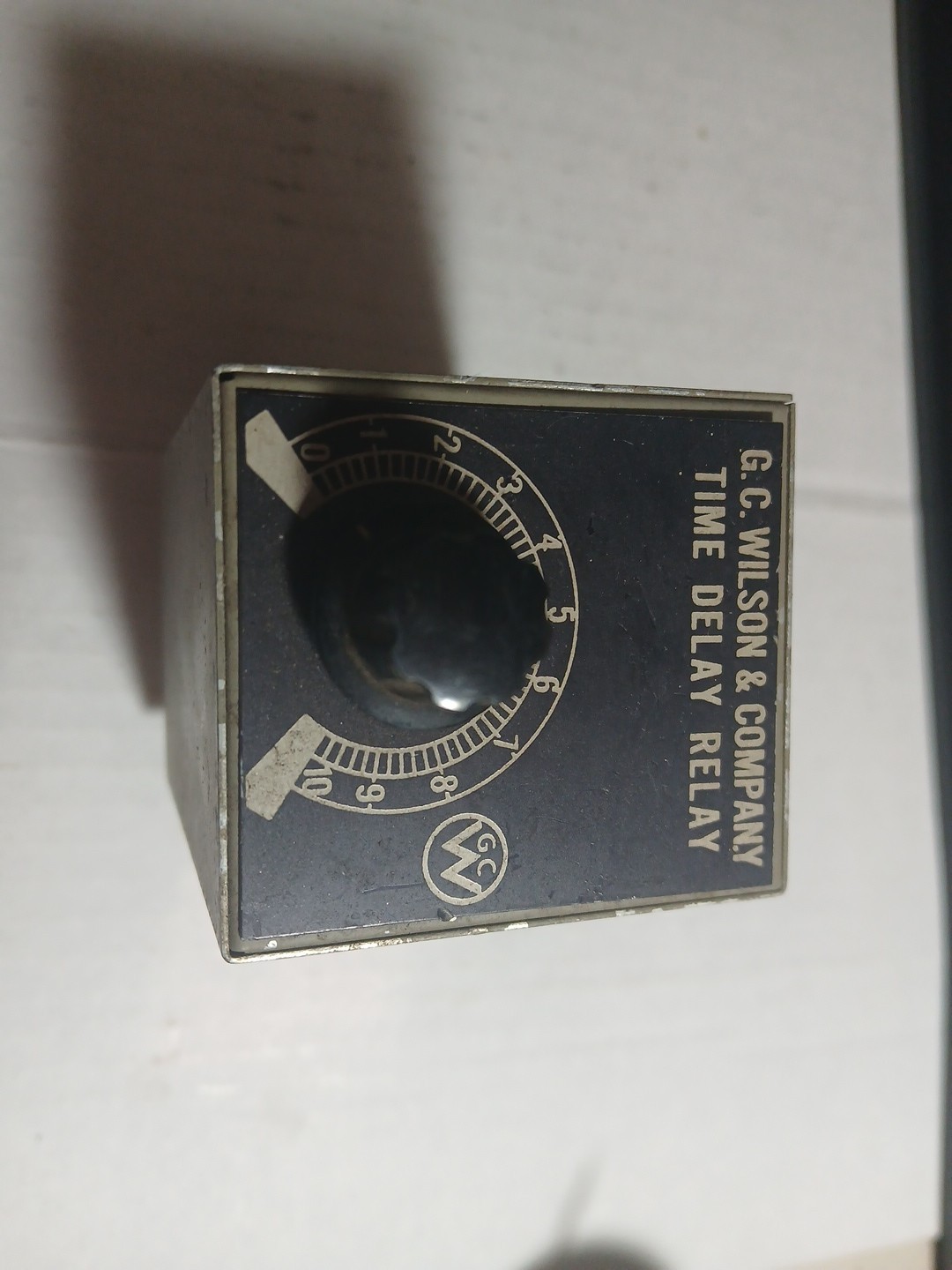 G C WILSON TIME DELAY RELAY 662-15T 12V 12VAC .02-2s 2 Seconds