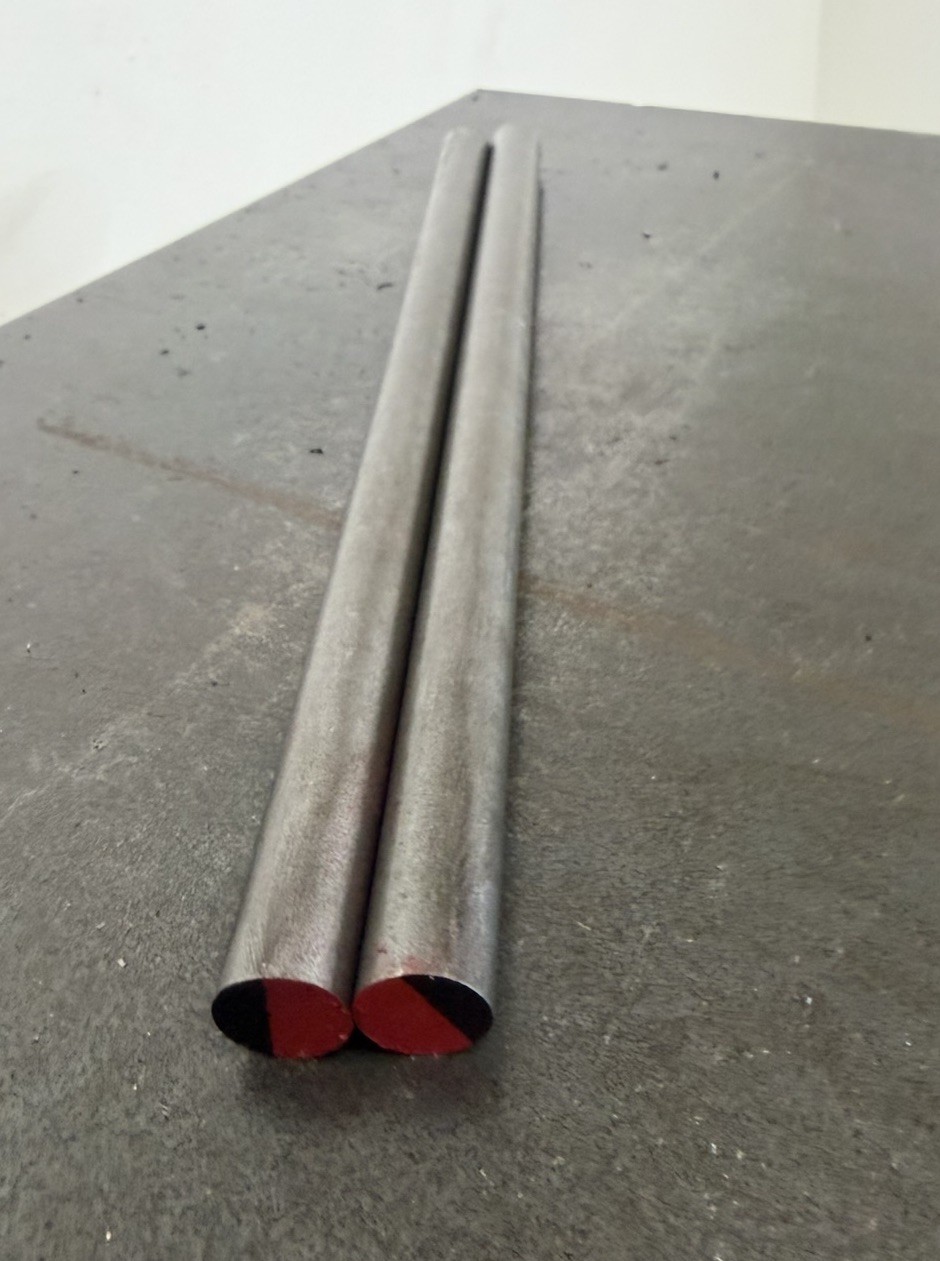 4140 Alloy Steel Round Bar Annealed Cold Drawn – 3/4″ Dia x 12″ Long (2 PC LOT)
