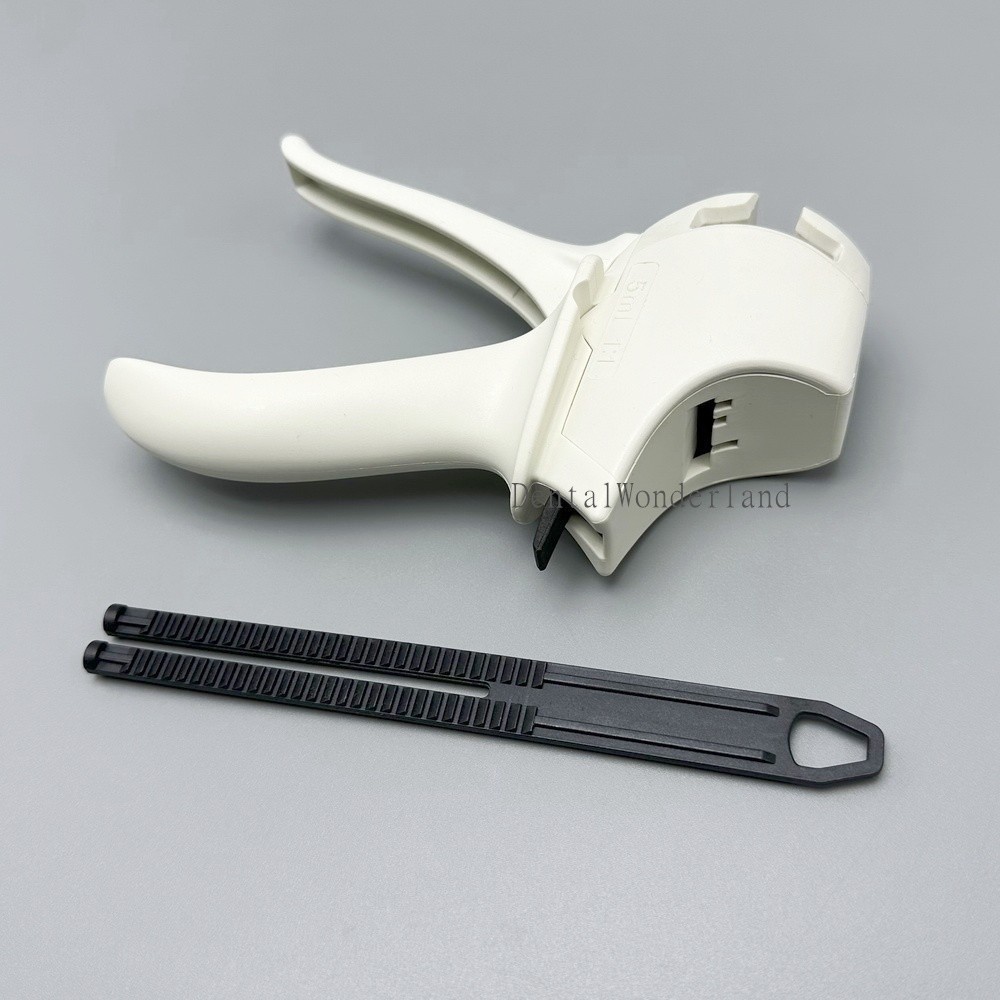 Dental Impression Mixing Dispensing Gun Universal Delivery Dispenser Gun 5ml 1:1