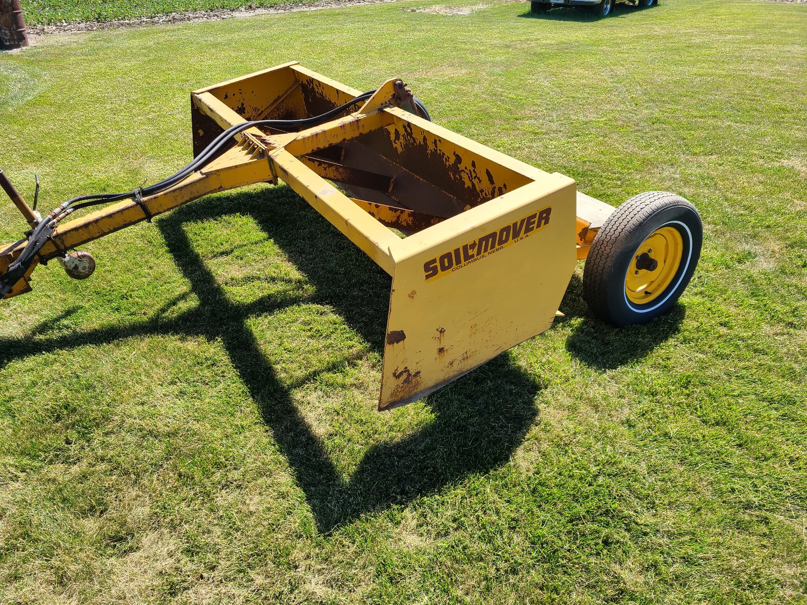 Soil Mover Box Scraper 10 foot, weighted