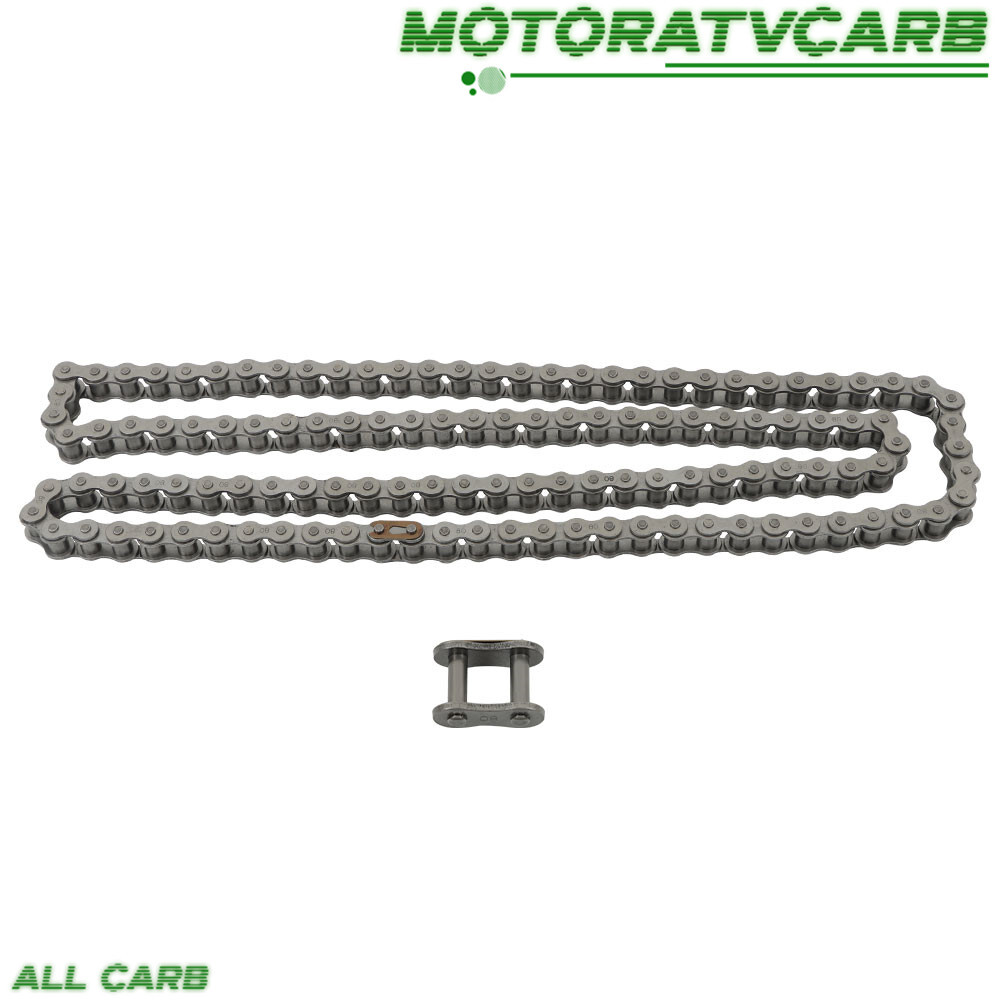ALL-CARB #80 Heavy Duty Roller Chain × 10 Feet With 1 Connector