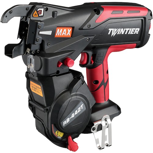 MAX RB-442T TwinTier Rebar Tying Machine Dual-Wire Feed