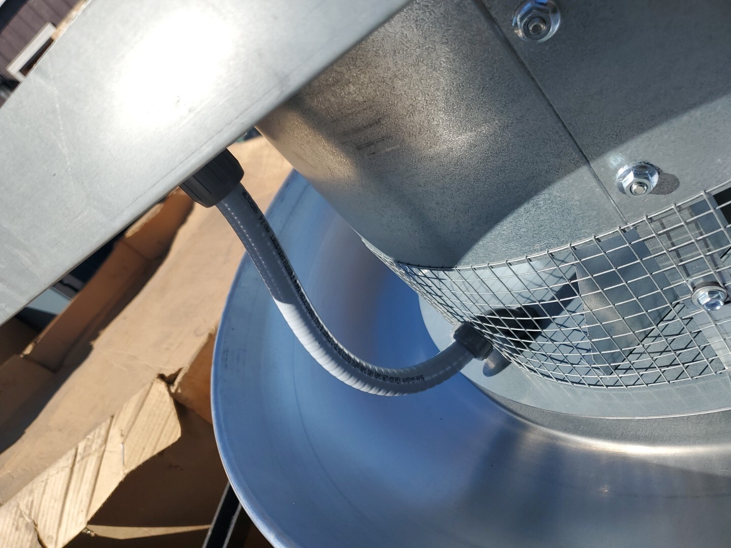 Captive Aire DMUA18FA 18″ Commercial Makeup Air Fan 1/3HP 115/230V 1075RPM NEW