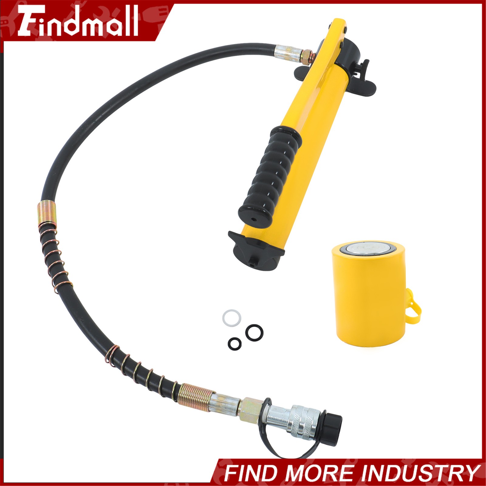 Findmall RSC-2050 CP-180 Hydraulic Hand Pump 20 Ton – Single Acting Portable