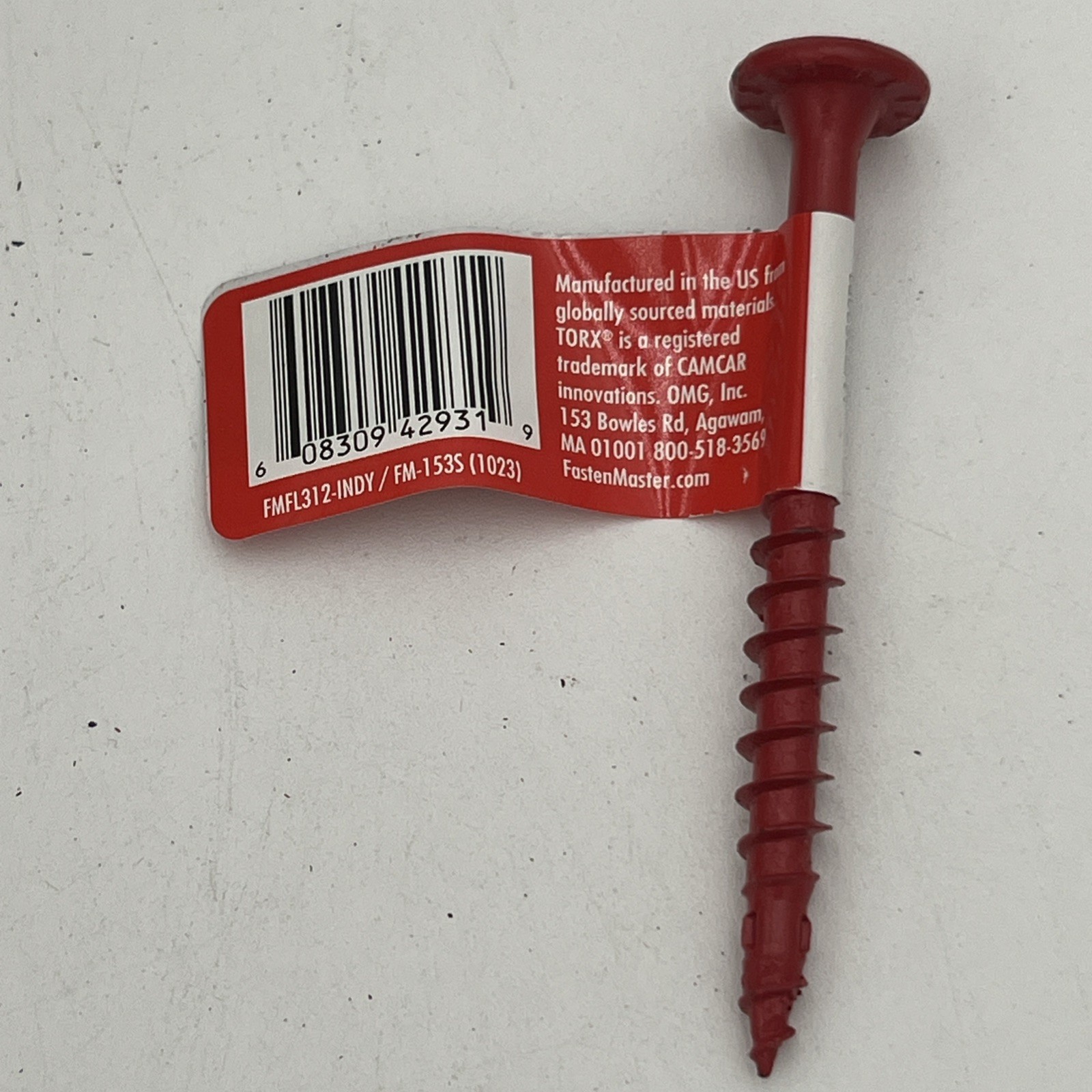 NEW!! 150-Pack FastenMaster FlatLOK 1/2” × 3.5” Torx ttap Structural Wood Screws