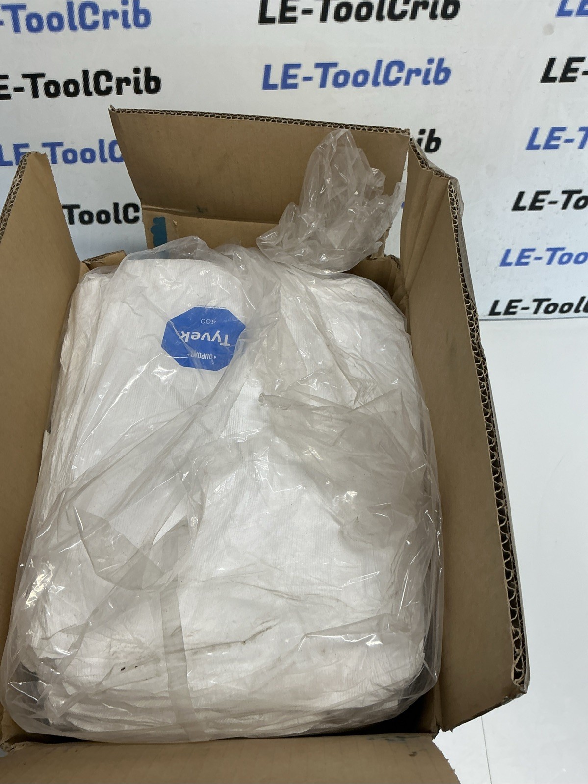 DUPONT Disposable Coveralls Size XL (20) TY127SWHXL002500 AB-237S