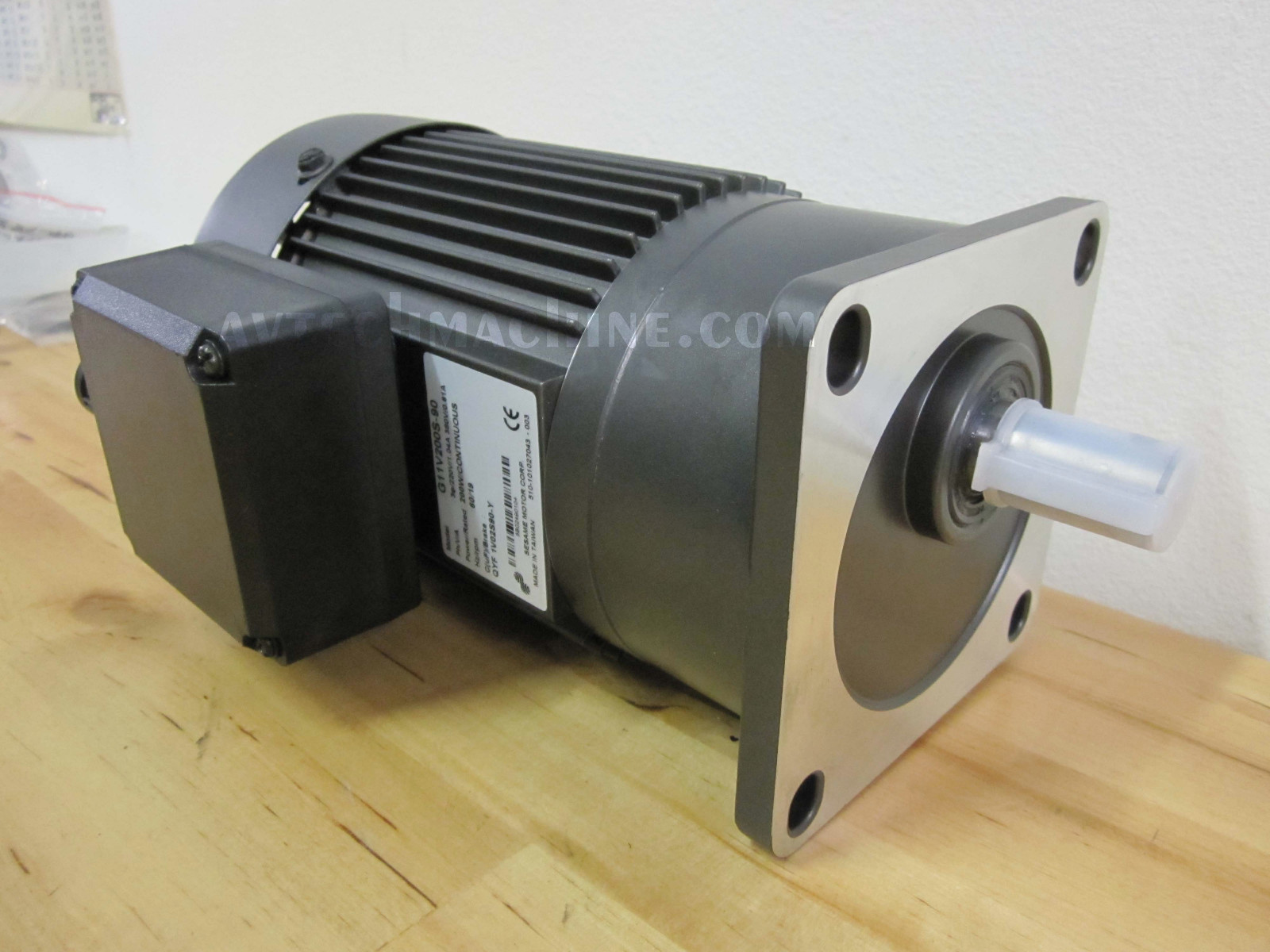 Sesame Motor Chip Auger G11V200S-90 3 Phase 220V/380V Ratio 1:90