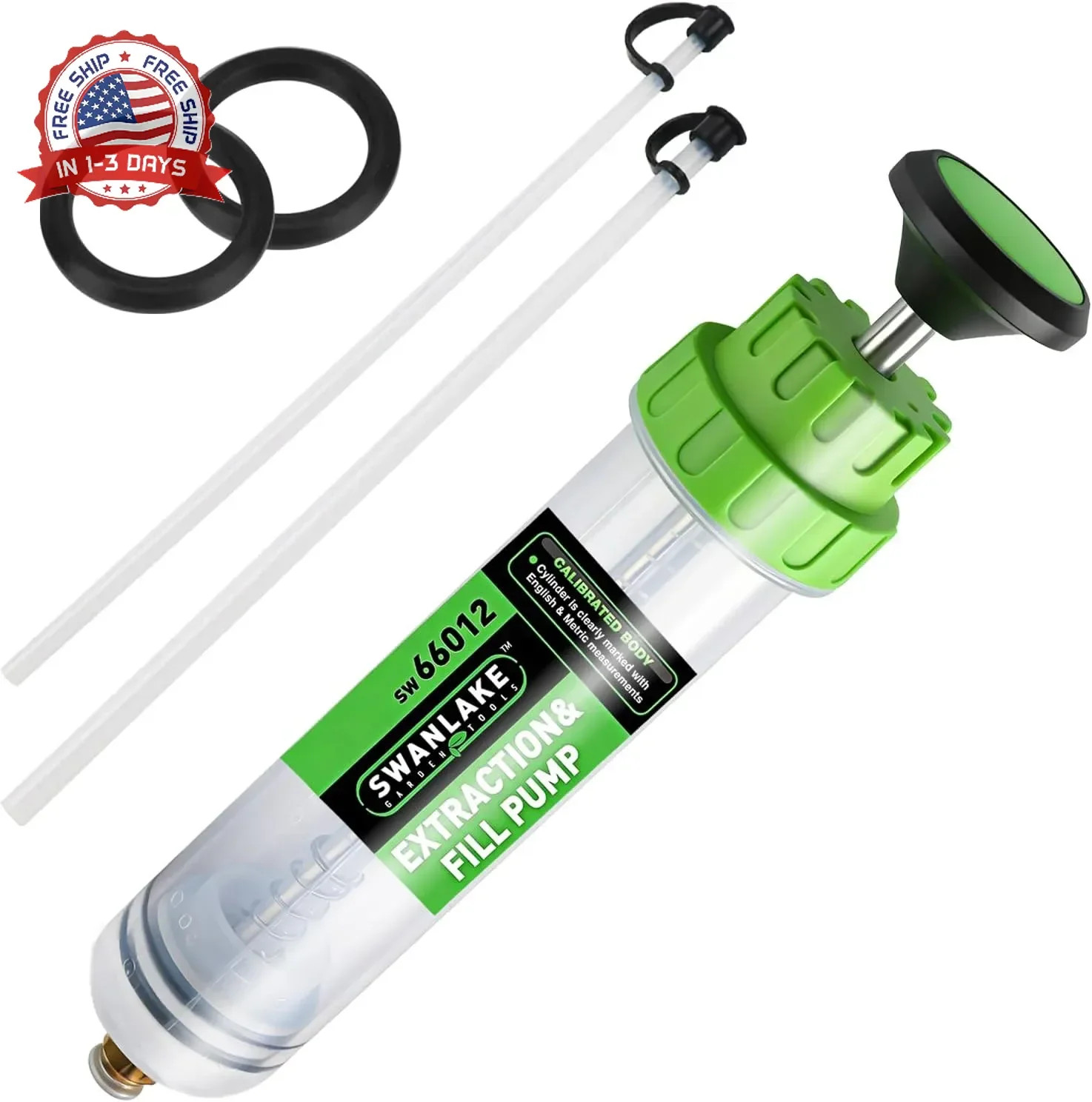 SWANLAKE 200cc Fluid Extractor, Extraction&Fill Pump,Fluid Syringe Pump Manual S