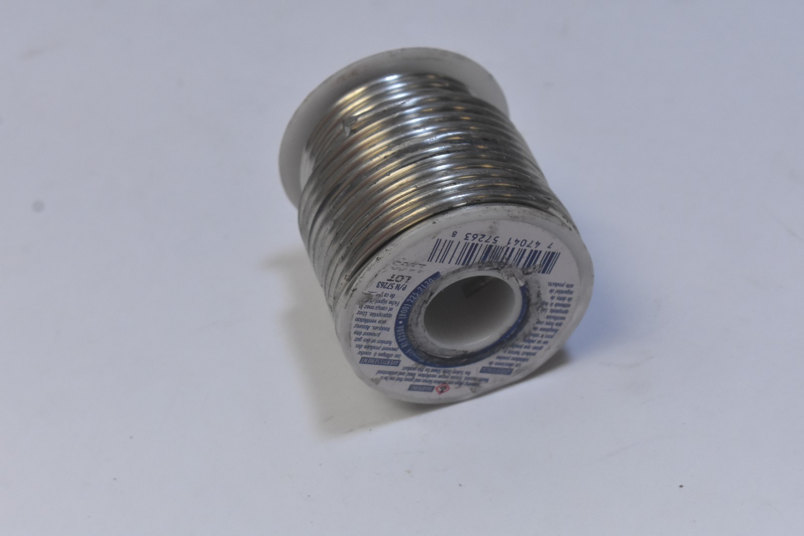 Lucas Milhaupt Wolverine Solder 95/5 1/8″ x 1lb Spool Tin/Antimony 57263