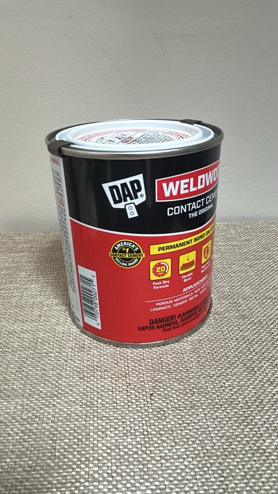 Weldwood Pt. the Original Contact Cement 7079800271 Interior/Exterior 16 Oz Can
